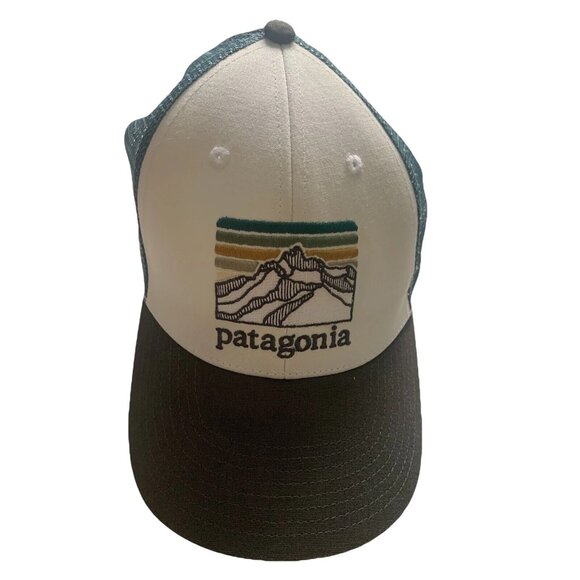 Patagonia Other - Patagonia LoPro Trucker Cap Snapback Hat Line Logo Ridge Men Unisex OS Mountain
